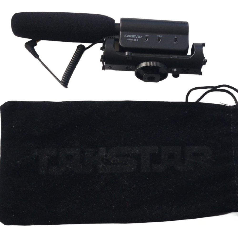 TAKSTAR SGC-598 Interview Shotgun Microphone with Deadcat Windscreen (NO CAMERA)